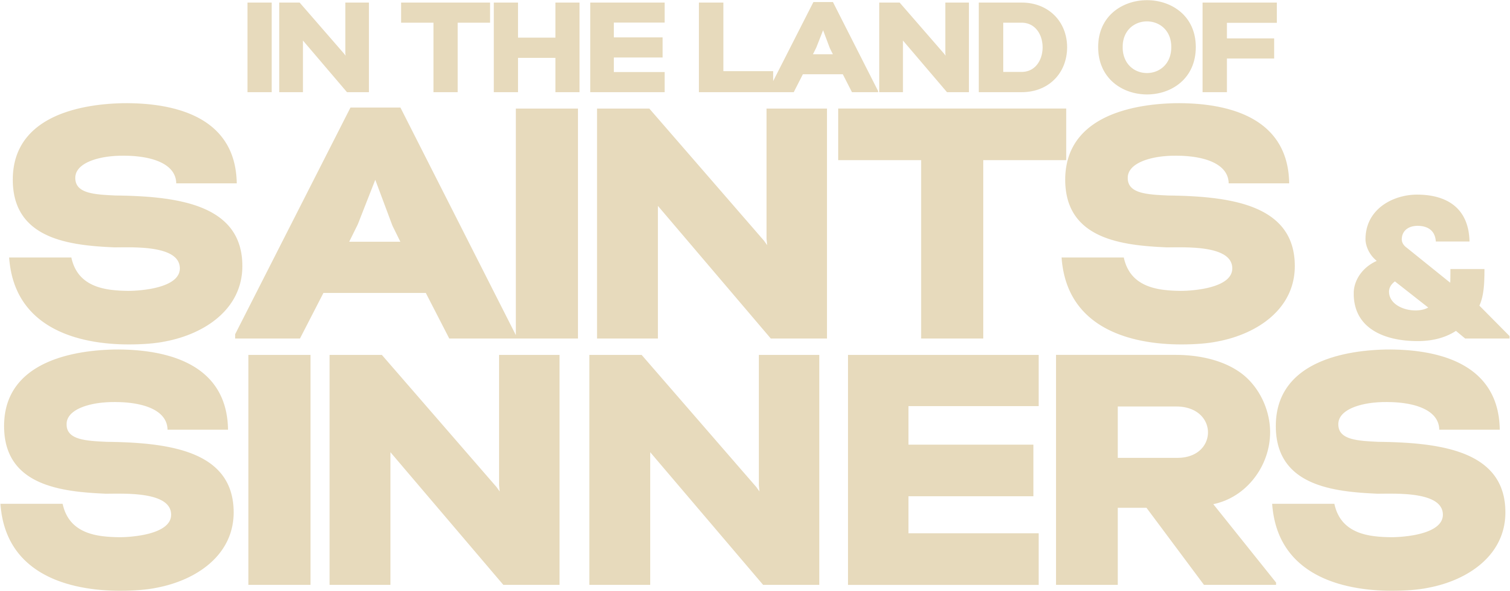 In the Land of Saints and Sinners