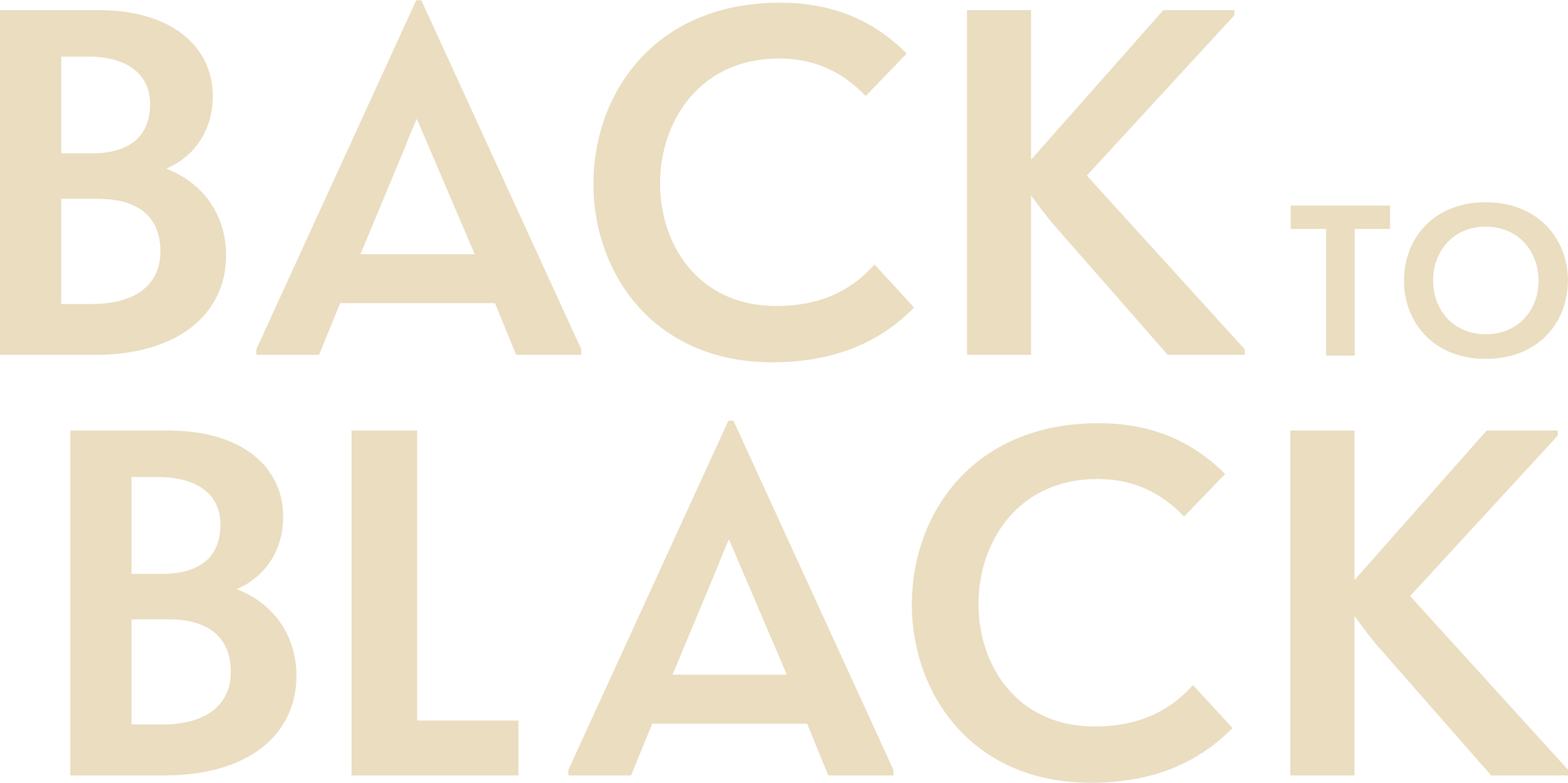 Back to Black